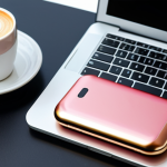 **

"A stylish, slim, pink-gold rechargeable hand warmer resembling a smartphone, lying on a modern office desk next to a laptop and coffee cup, fully clothed, safe for work, appropriate content, perfect anatomy (of hand if visible), natural proportions, professional product photography, high quality, modest"

**