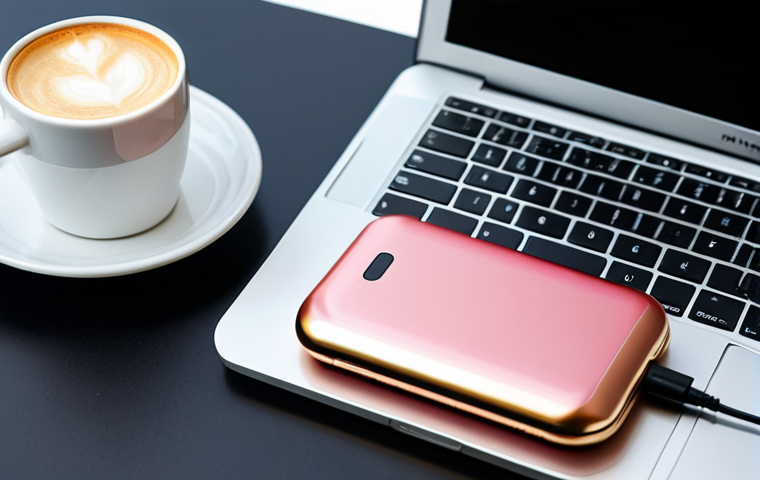 **

"A stylish, slim, pink-gold rechargeable hand warmer resembling a smartphone, lying on a modern office desk next to a laptop and coffee cup, fully clothed, safe for work, appropriate content, perfect anatomy (of hand if visible), natural proportions, professional product photography, high quality, modest"

**